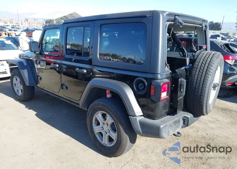 2022 Jeep Wrangler Unlimited Sport from USA, damaged, VIN 1C4HJXDN8NW263081